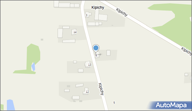 Kipichy, Kipichy, 4, mapa Kipichy