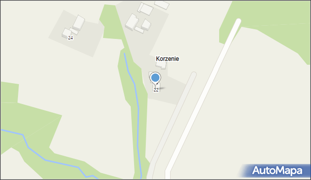 Kipszna, Kipszna, 22, mapa Kipszna