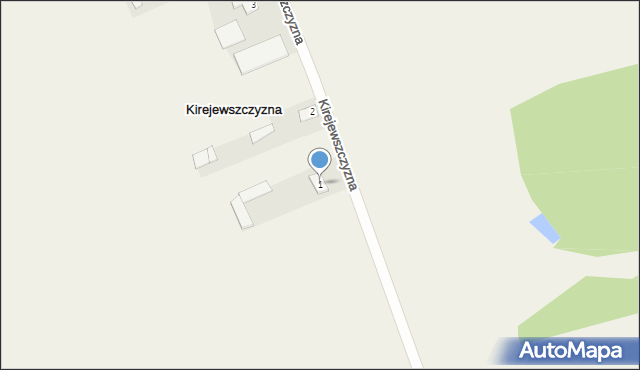 Kirejewszczyzna, Kirejewszczyzna, 1, mapa Kirejewszczyzna