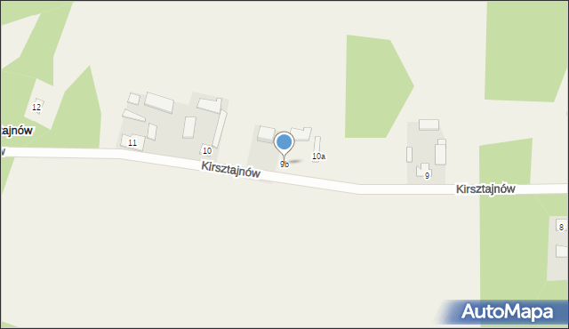 Kirsztajnów, Kirsztajnów, 9b, mapa Kirsztajnów