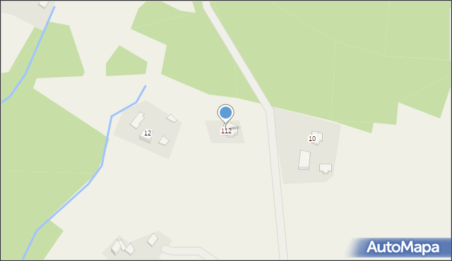 Kisielówka, Kisielówka, 112, mapa Kisielówka