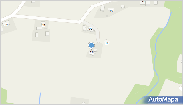 Kisielówka, Kisielówka, 52, mapa Kisielówka