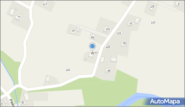 Kisielówka, Kisielówka, 89, mapa Kisielówka