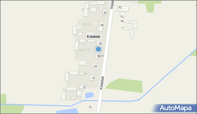 Kisielsk, Kisielsk, 55, mapa Kisielsk