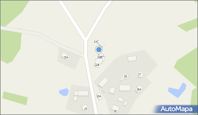 Kistowo, Kistowo, 24B, mapa Kistowo