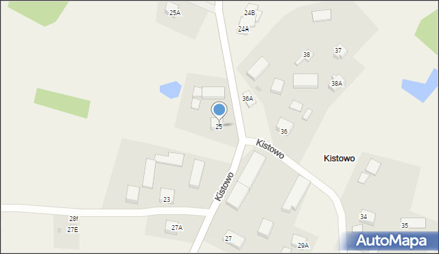 Kistowo, Kistowo, 25, mapa Kistowo