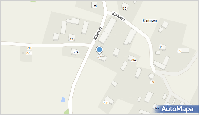 Kistowo, Kistowo, 27, mapa Kistowo
