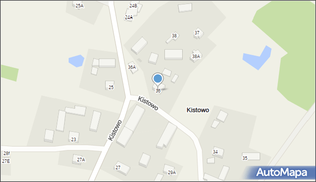 Kistowo, Kistowo, 36, mapa Kistowo
