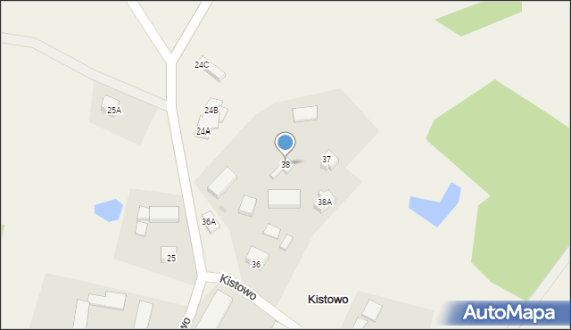 Kistowo, Kistowo, 38, mapa Kistowo