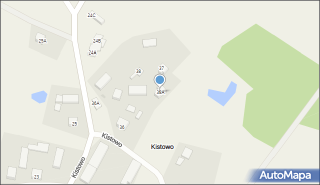 Kistowo, Kistowo, 38A, mapa Kistowo