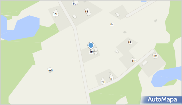 Kistowo, Kistowo, 8E, mapa Kistowo