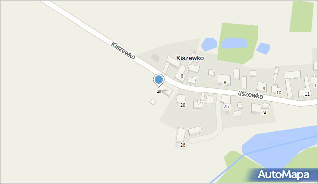 Kiszewko, Kiszewko, 29, mapa Kiszewko