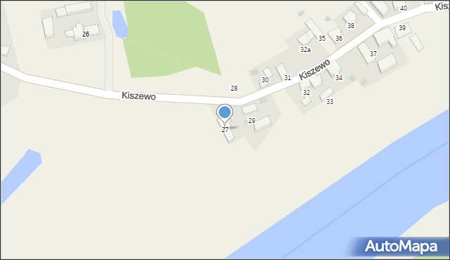 Kiszewo, Kiszewo, 27, mapa Kiszewo
