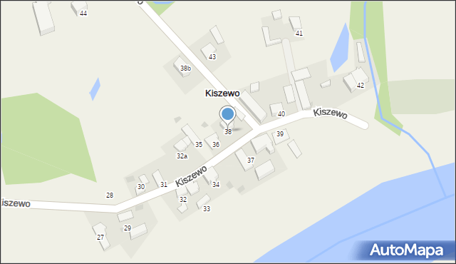 Kiszewo, Kiszewo, 38, mapa Kiszewo