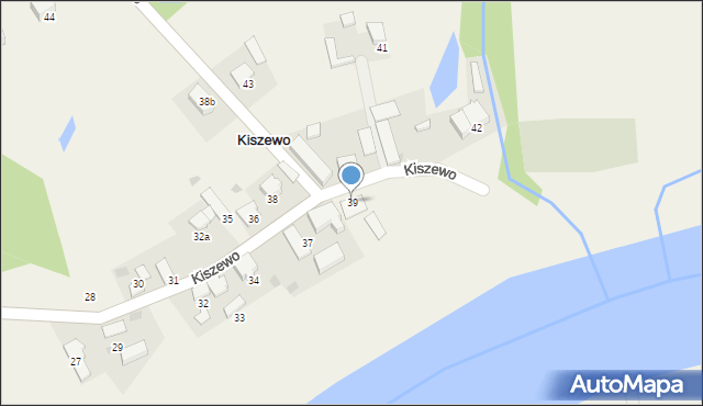 Kiszewo, Kiszewo, 39, mapa Kiszewo