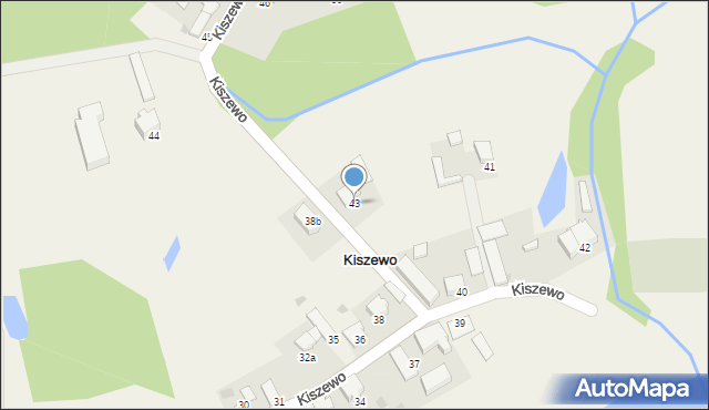 Kiszewo, Kiszewo, 43, mapa Kiszewo