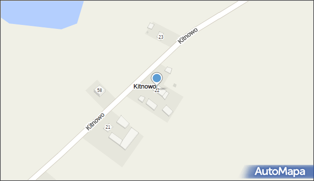 Kitnowo, Kitnowo, 22, mapa Kitnowo