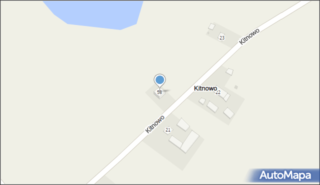 Kitnowo, Kitnowo, 58, mapa Kitnowo