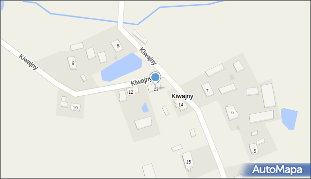 Kiwajny, Kiwajny, 13, mapa Kiwajny