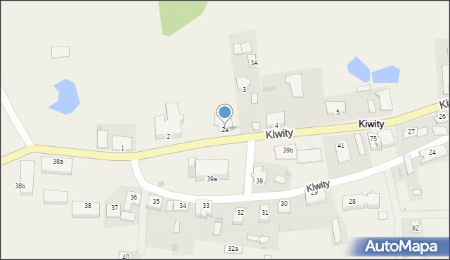 Kiwity, Kiwity, 2a, mapa Kiwity