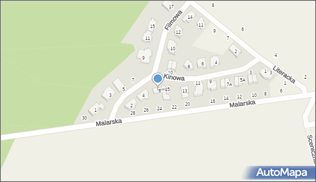 Koninko, Kinowa, 17, mapa Koninko