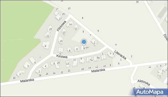 Koninko, Kinowa, 4, mapa Koninko