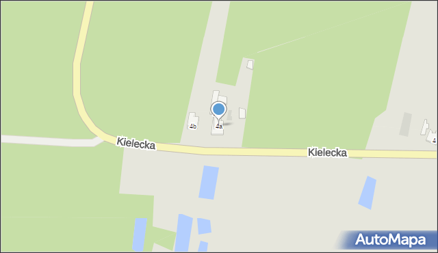 Końskie, Kielecka, 4a, mapa Końskie