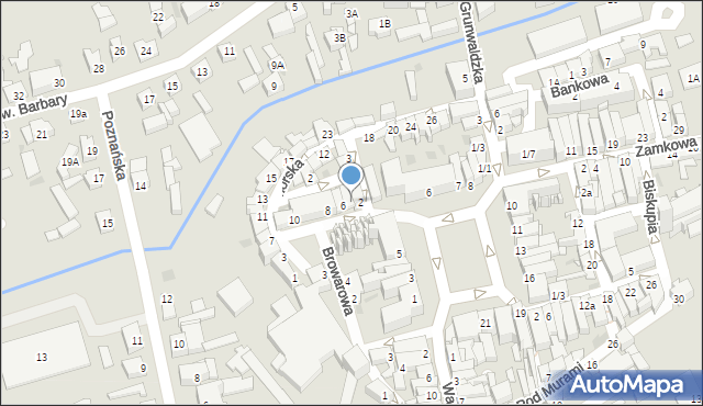 Lubawa, Kilińskiego Jana, płk., 4, mapa Lubawa