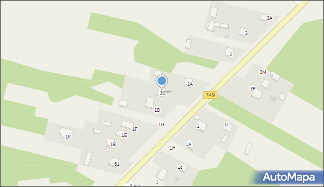 Nieświń, Kielecka, 2C, mapa Nieświń