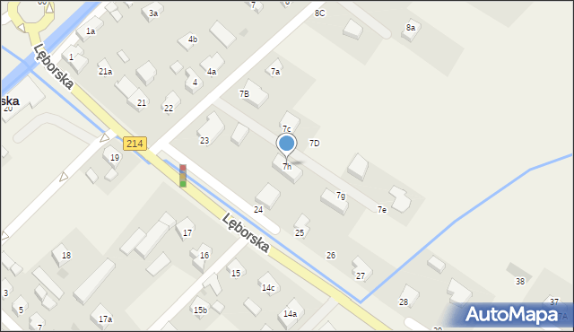 Nowa Wieś Lęborska, Kisewa, 7h, mapa Nowa Wieś Lęborska