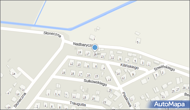 Odolanów, Kilińskiego Jana, płk., 15, mapa Odolanów