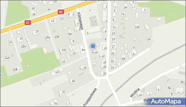 Pomiechówek, Kilińskiego Jana, płk., 7, mapa Pomiechówek