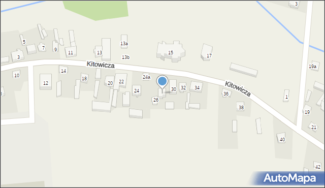 Rzeczyca, Kitowicza Jędrzeja, ks., 28, mapa Rzeczyca