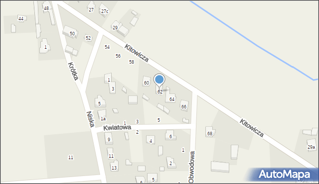Rzeczyca, Kitowicza Jędrzeja, ks., 62, mapa Rzeczyca