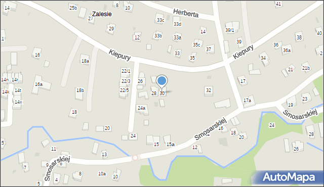 Rzeszów, Kiepury Jana, 30, mapa Rzeszów