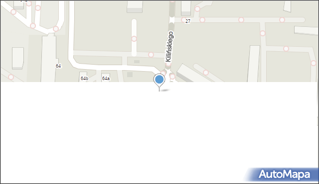 Skierniewice, Kilińskiego Jana, płk., 32, mapa Skierniewic