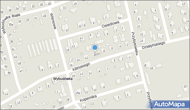 Tolkmicko, Kilińskiego Jana, płk., 10, mapa Tolkmicko