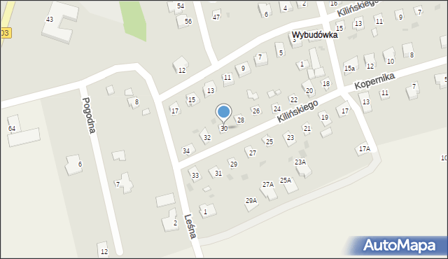 Tolkmicko, Kilińskiego Jana, płk., 30, mapa Tolkmicko