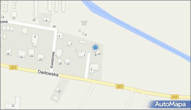 Bobolin, Klonowa, 4, mapa Bobolin