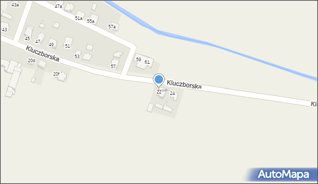 Bogacica, Kluczborska, 22, mapa Bogacica