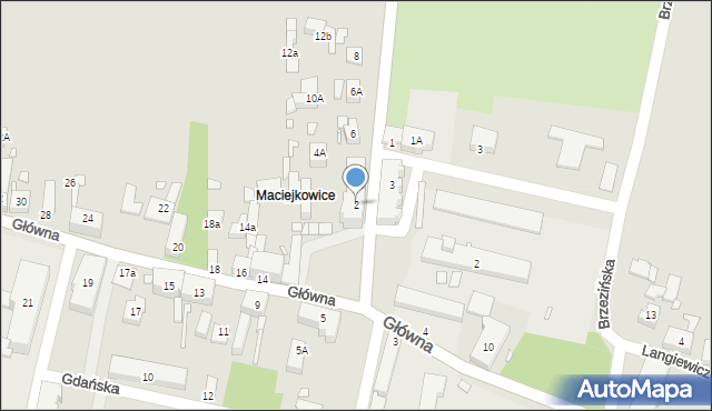 Chorzów, Kluczborska, 2, mapa Chorzów