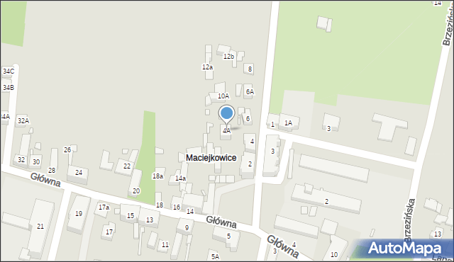 Chorzów, Kluczborska, 4A, mapa Chorzów