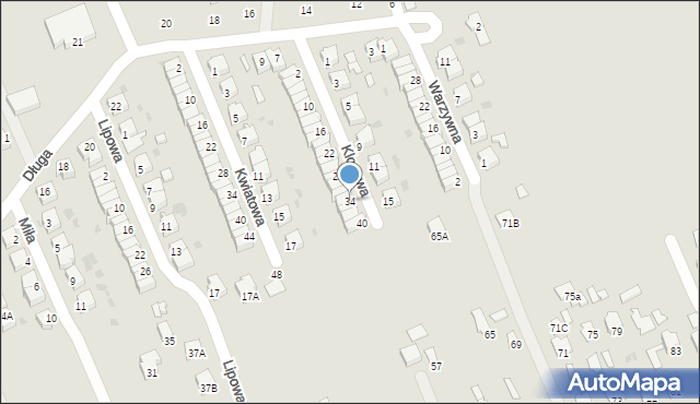 Głogów Małopolski, Klonowa, 34, mapa Głogów Małopolski