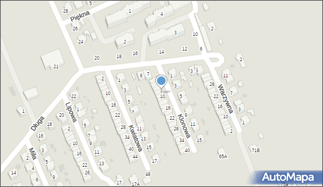 Głogów Małopolski, Klonowa, 8, mapa Głogów Małopolski