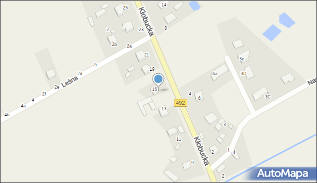 Grodzisko, Kłobucka, 17, mapa Grodzisko