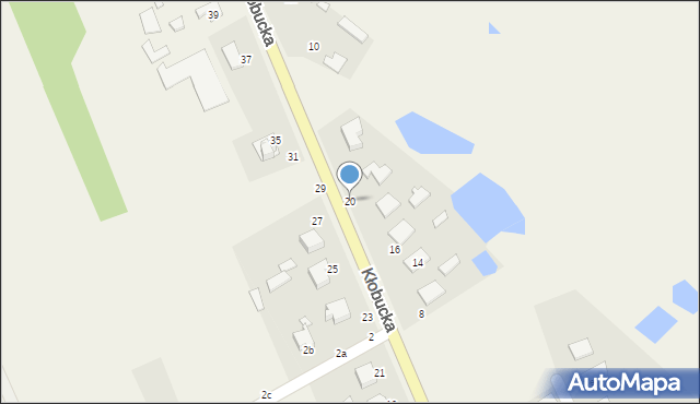 Grodzisko, Kłobucka, 20, mapa Grodzisko