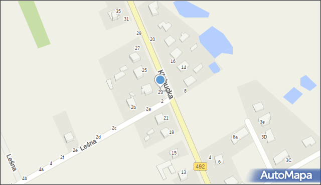 Grodzisko, Kłobucka, 23, mapa Grodzisko