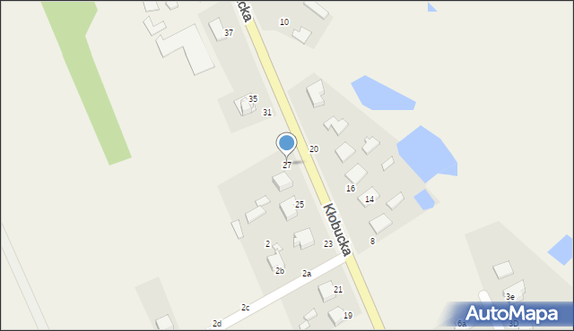 Grodzisko, Kłobucka, 27, mapa Grodzisko