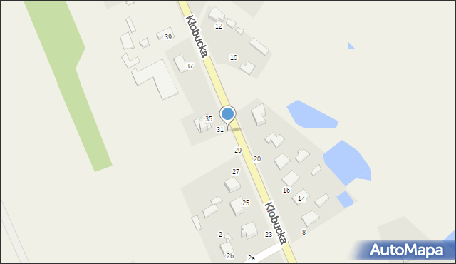 Grodzisko, Kłobucka, 33, mapa Grodzisko