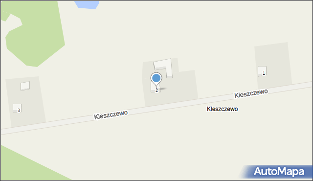 Gumieniec, Kleszczewo, 2, mapa Gumieniec